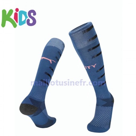 Manchester City Extérieur Chaussettes 2020-21 - Enfant